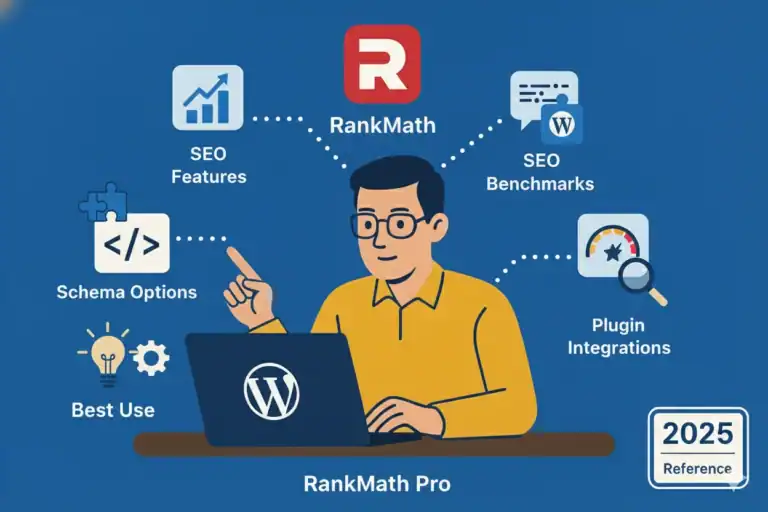 RankMath Pro 2025 Reference: SEO Features, Schema Options, Benchmarks & Plugin Integrations